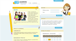 Desktop Screenshot of elearning.hkjihlava.cz